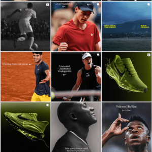 nike use social media to push their just do it message