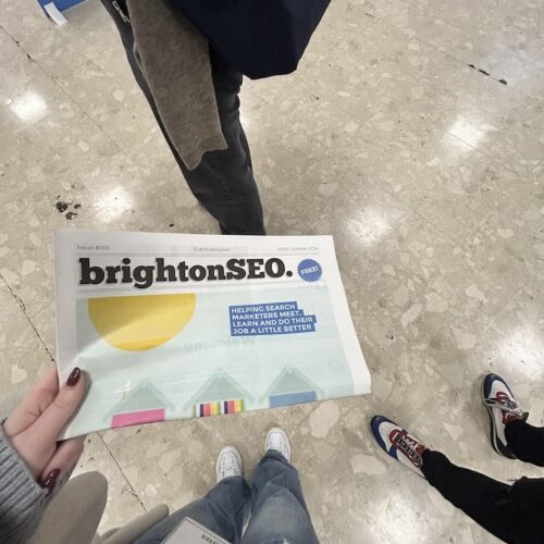 Image of Brighton SEO paper