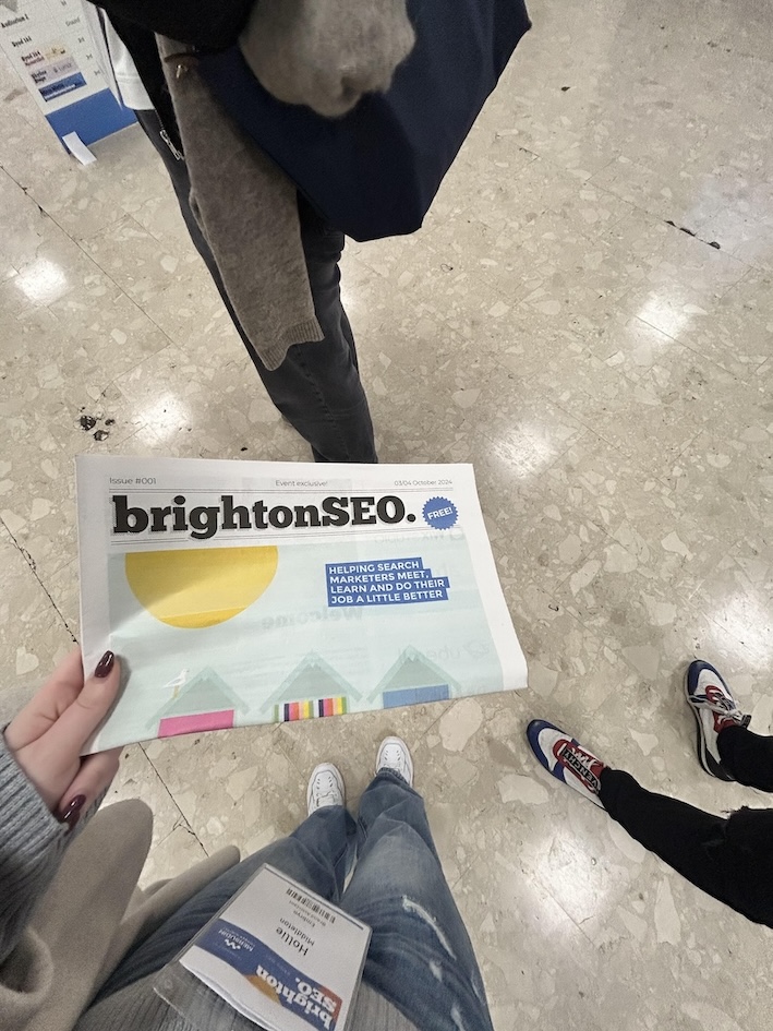 Image of Brighton SEO paper