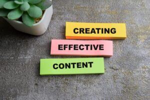 effective content takes time to be created