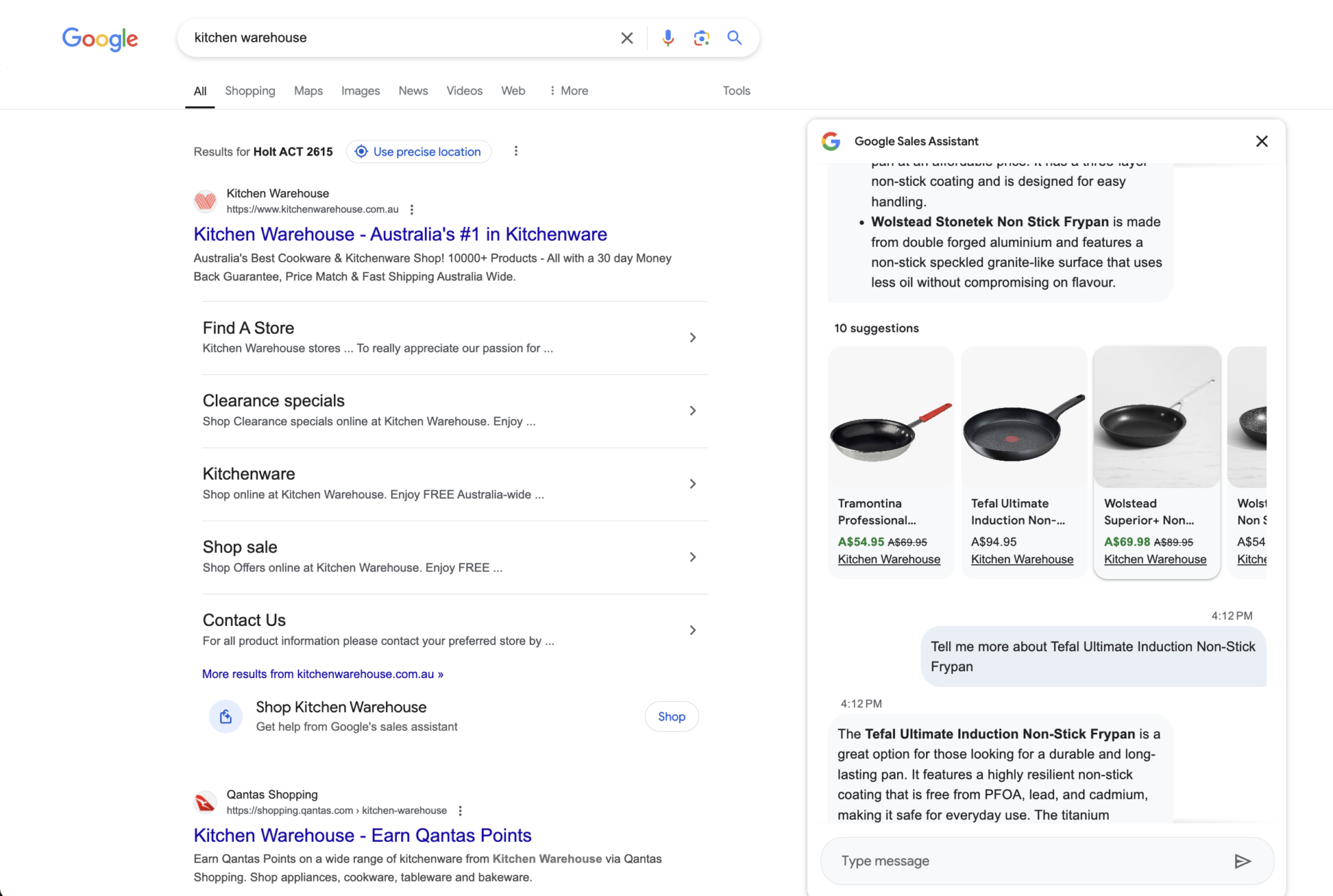 Google AI Sales Assistant