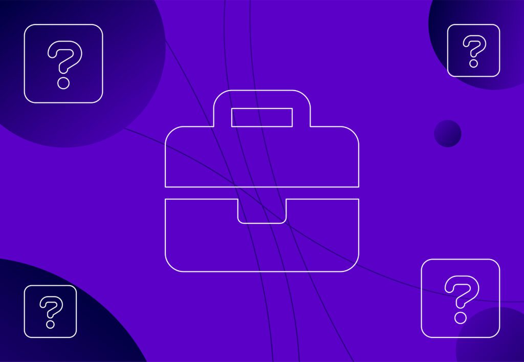 Briefcase for audits and question marks