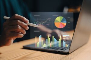 statistics and data graphs