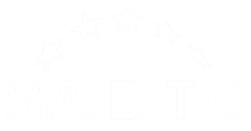 All-rounder SEO tool, Majestic logo in white
