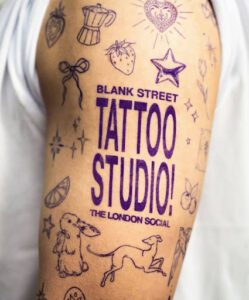 Blank street campaign tattoo studio