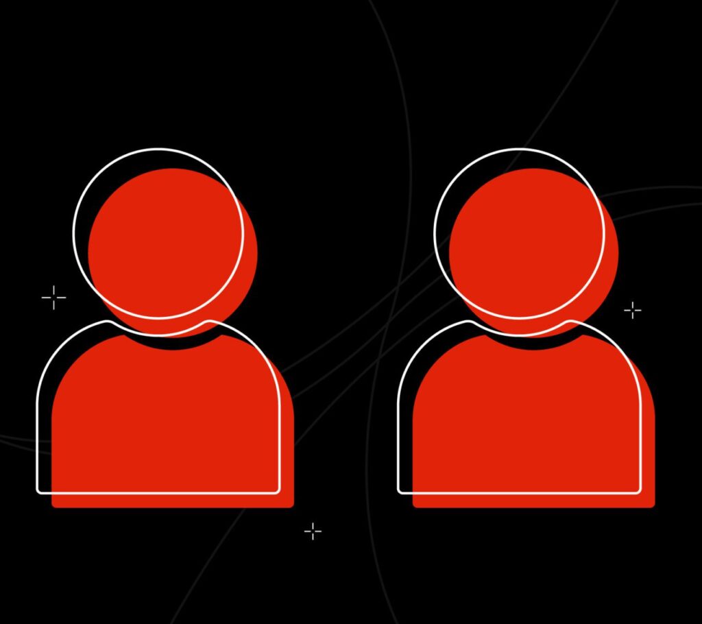 Image of people icons to represent digital PR targeting