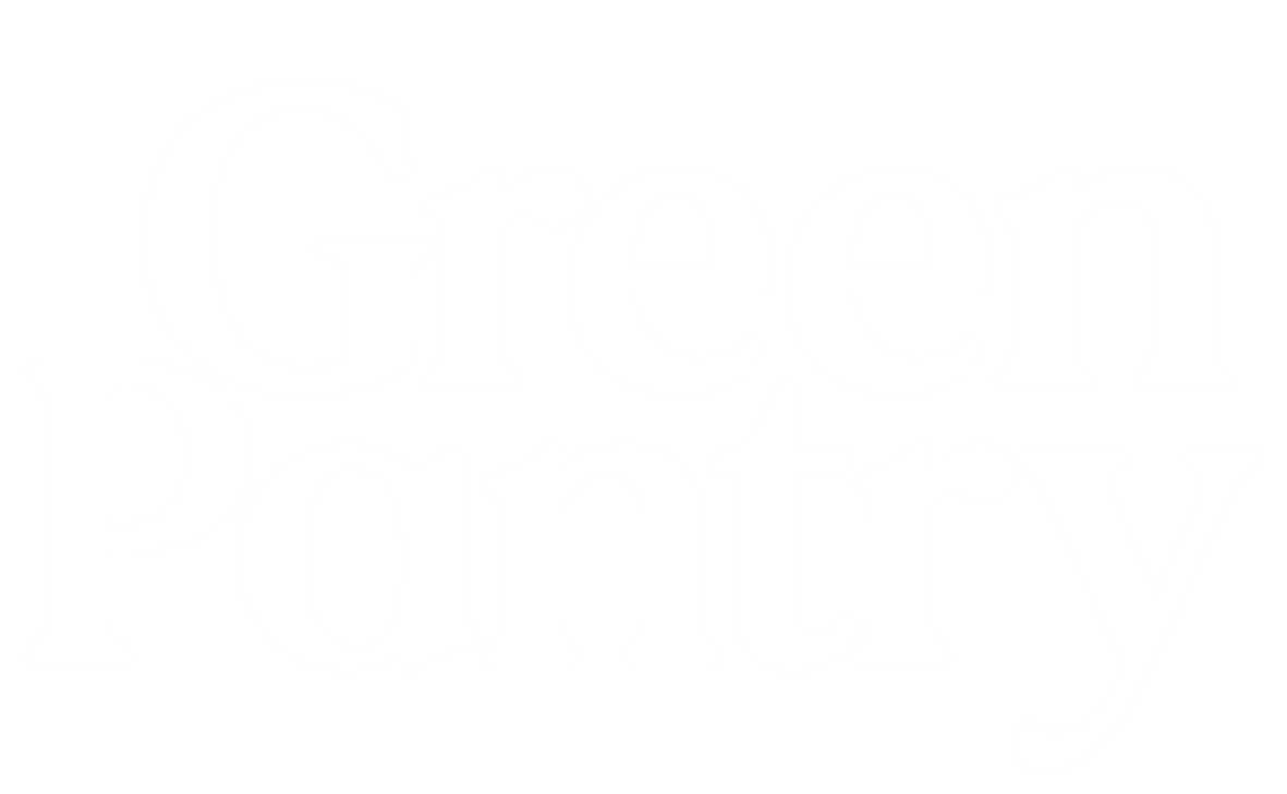 Embryo's SEO client Green Pantry logo in white