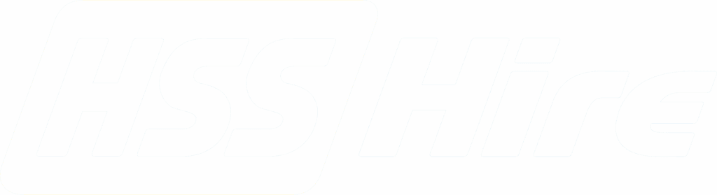 HSS Hire logo in white