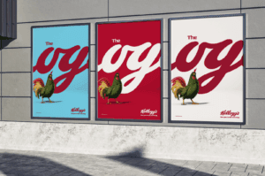 Kelloggs OG campaign billboard posters 
