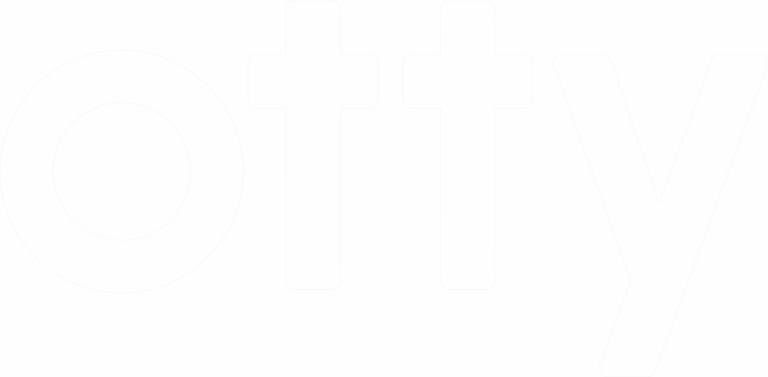 Otty logo in white