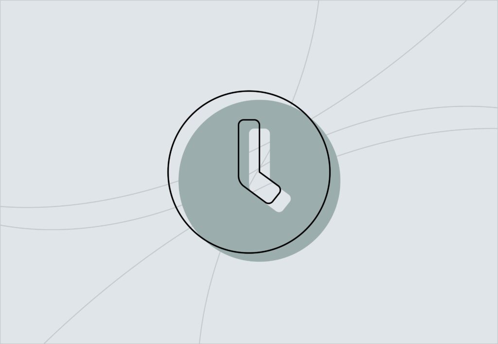 a clock icon representing page speed