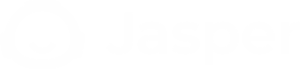 SEO content tool - Jasper logo in white