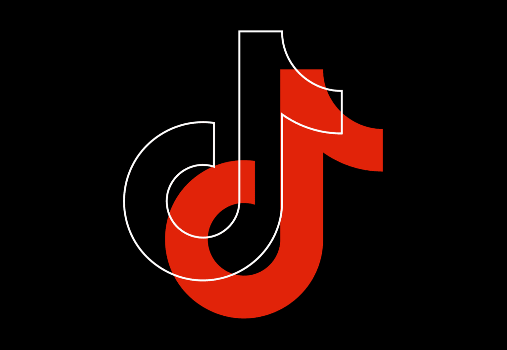 Icon of TikTok logo to represent TikTok advertising content