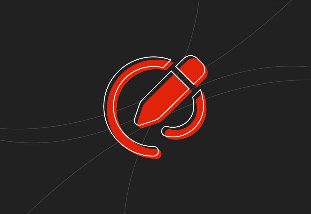 A pencil icon, representing creative copy writing