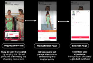 Live videos on TikTok