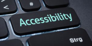Accessibility keyboard