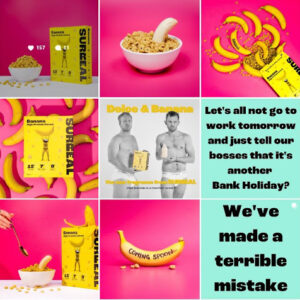 SURREAL cereal instagram grid