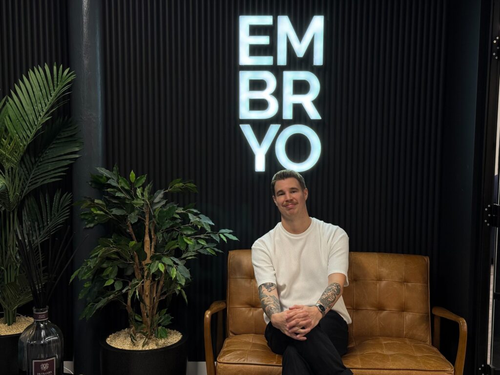 Tom Hemingway Head of Digital PR at Embryo office