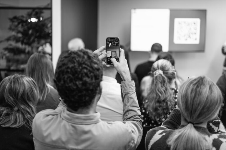 Attendee at Embryo event