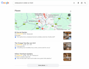 Dynamic SERPs: Understanding and adapting to search 1 local map pack