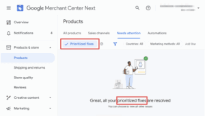 google merchant centre 