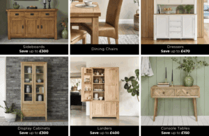 oak furniture land products