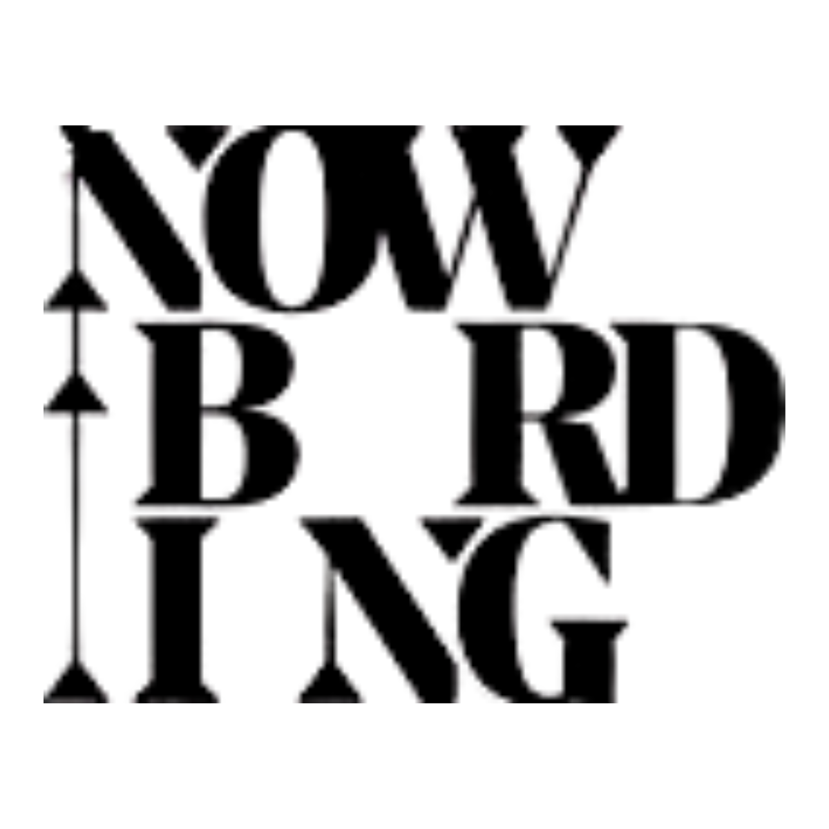 now boarding logo