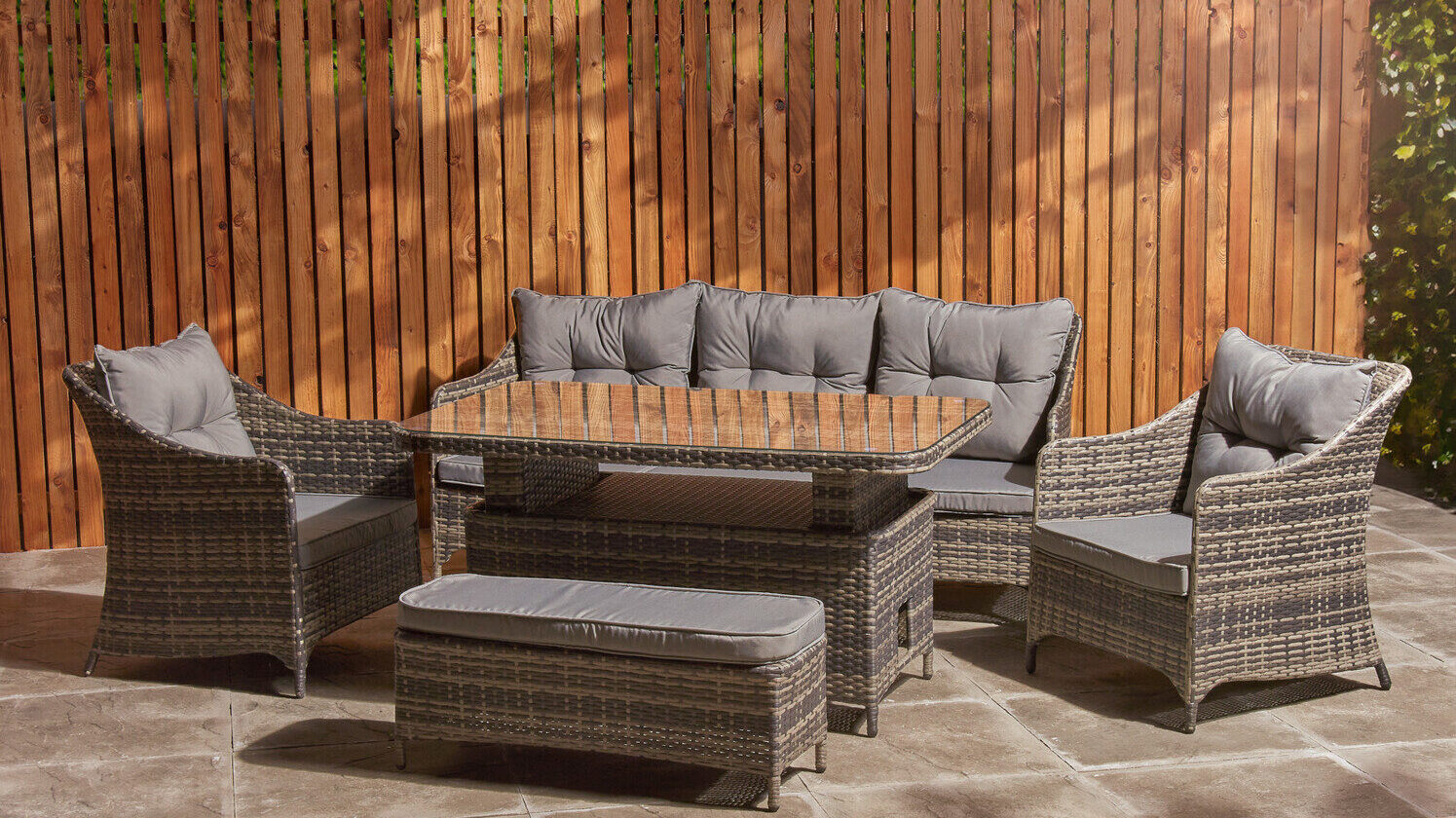 Outdoor furniture set by The Range