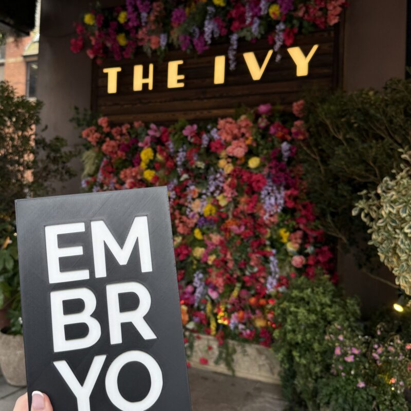 embryo events at the ivy