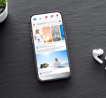 Facebook ads on a mobile