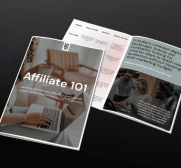 affiliate book mock up