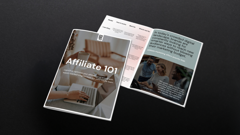 Affiliate book mock up