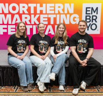 embryo team at northern marketing festival
