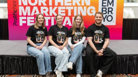 Embryo team at northern marketing festival