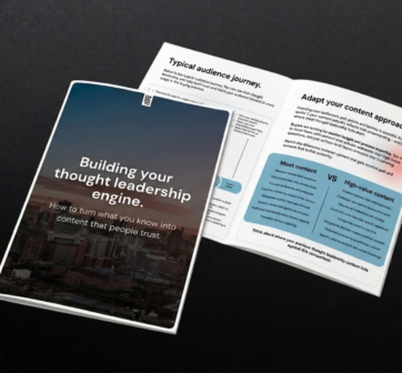 thought leadership resource mockup
