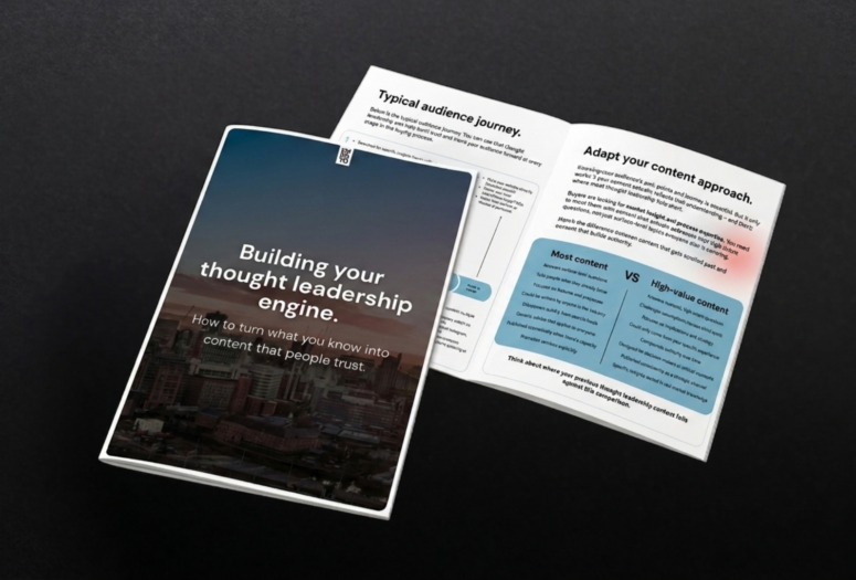 thought leadership resource mockup