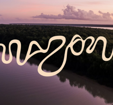 amazon river in the shape of different letters