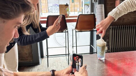 embryo team taking social content
