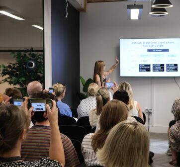 embryo presenting in office space