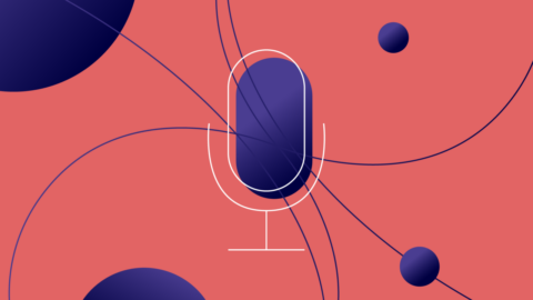 red podcasts icon