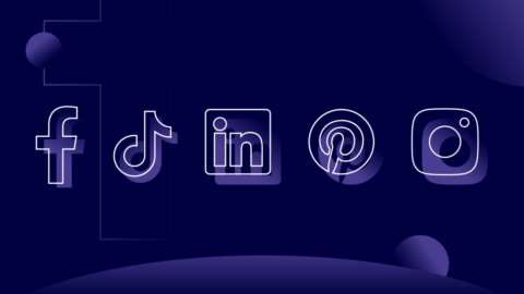 navy social media icons