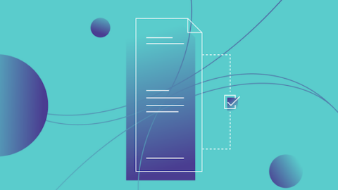 Teal long-form content icon