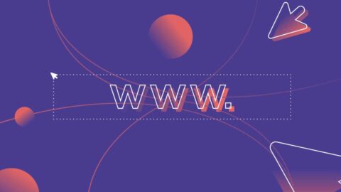 purple URL icon
