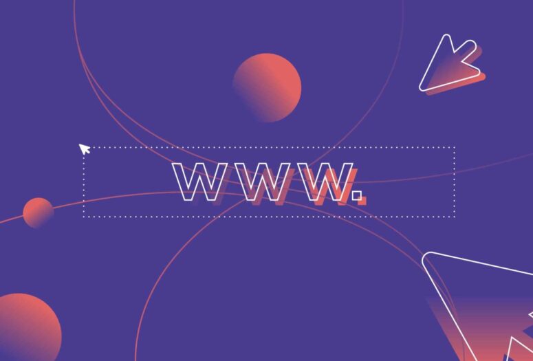 purple url icon