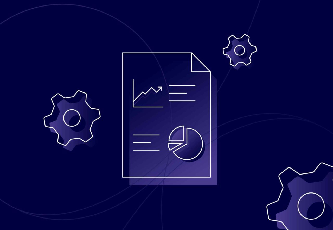 strategy document image blue