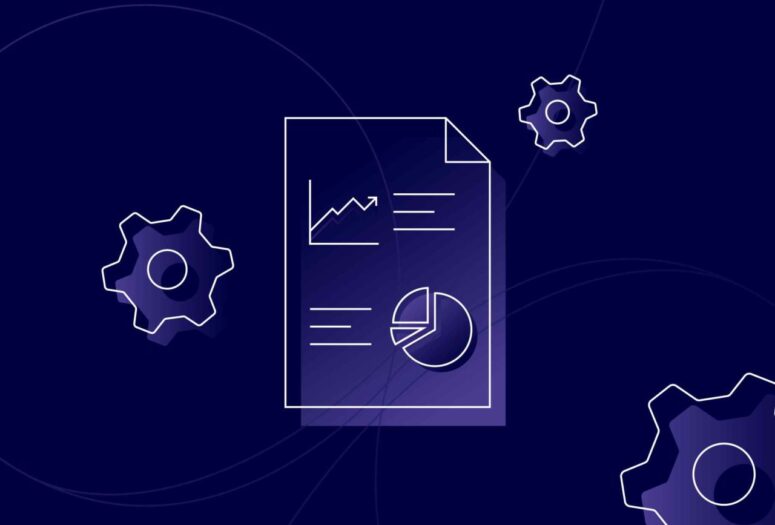 strategy document image blue