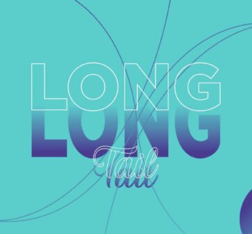 teal long tail keywords graphic