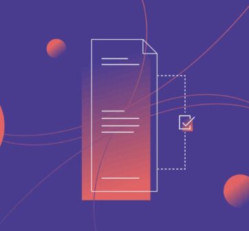 purple long-form content icon