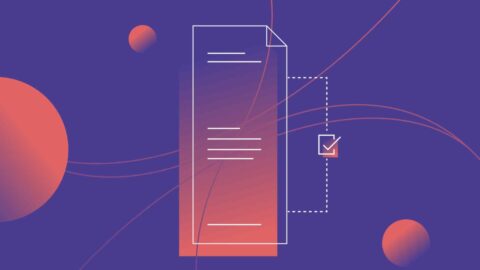purple long-form content icon