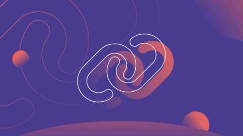 purple link icon